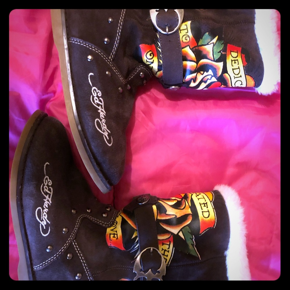 Ed Hardy boots